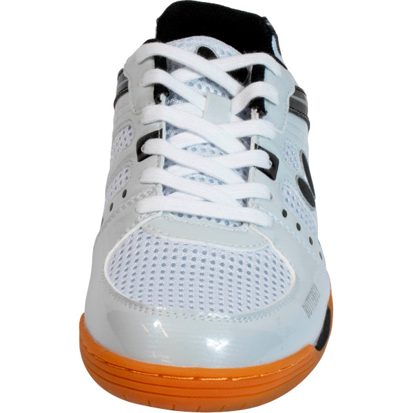Lezoline Unizes Shoes: Front view of Black shoe
